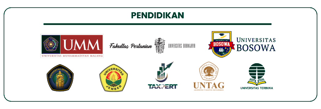Klien Pendidikan: Universitas Brawijaya, UMM, Bosowa, UNTAG